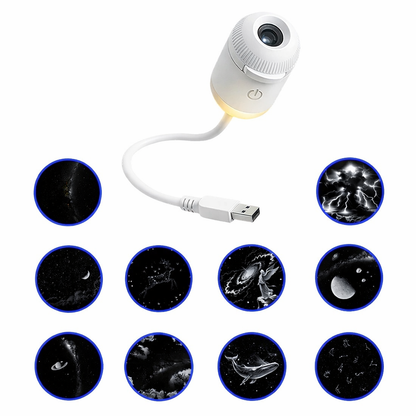 Mini Galaxy Star Projector