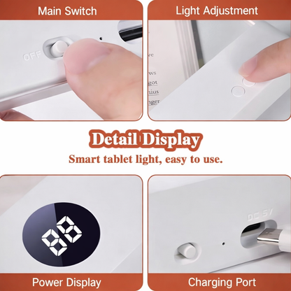 Flat Screen Book Reading Light