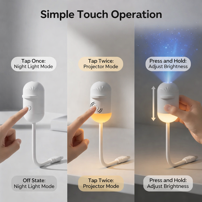Mini Galaxy Star Projector