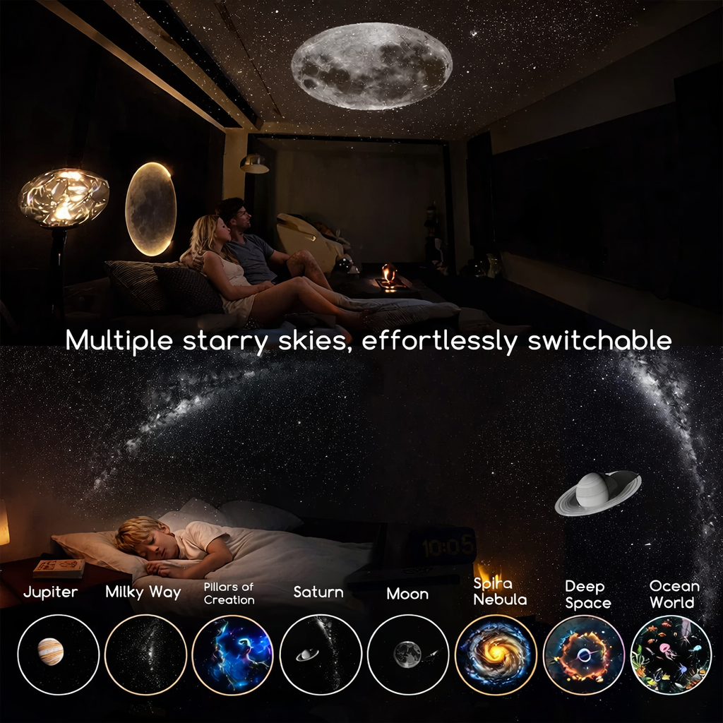 Mini Galaxy Star Projector