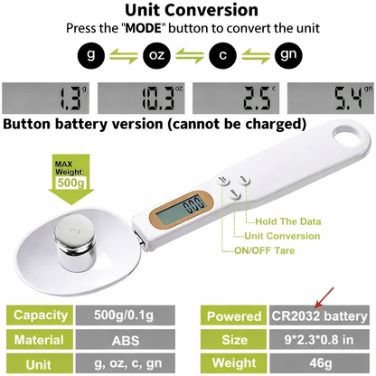 SmartScoop Digital Measuring Spoon