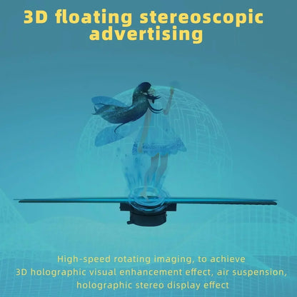 3D Hologram Fan Projector