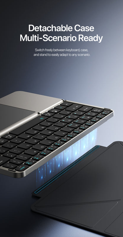 Flip-Style Foldable Wireless Keyboard
