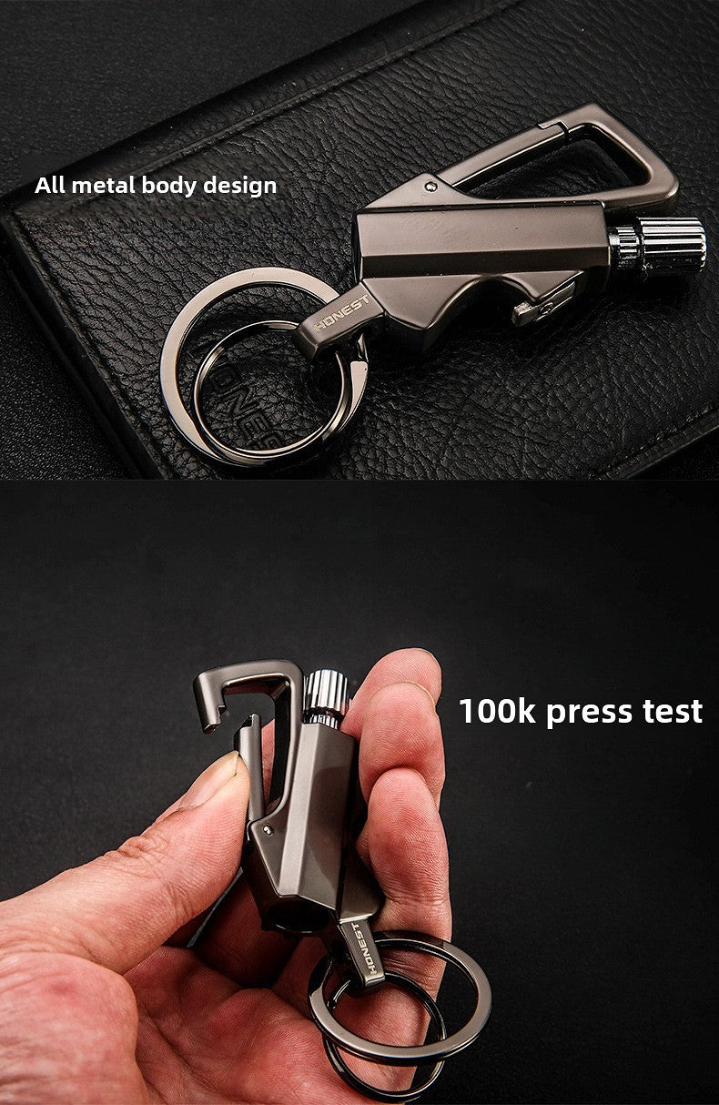 3-in-1 Multi-Functional Lighter Keychain