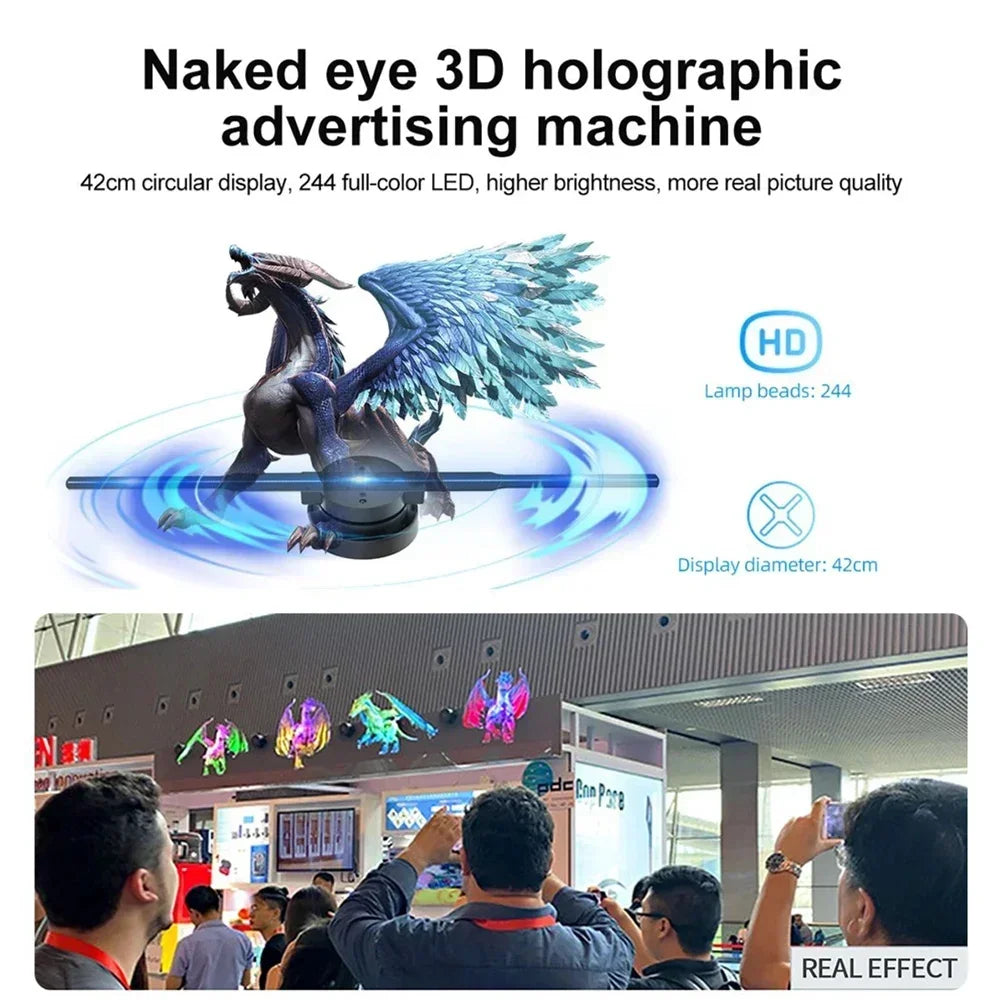 3D Hologram Fan Projector