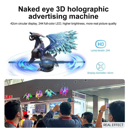 3D Hologram Fan Projector