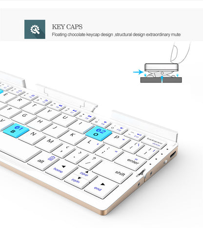 Mini Foldable Wireless Keyboard