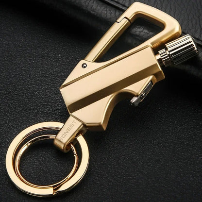 3-in-1 Multi-Functional Lighter Keychain