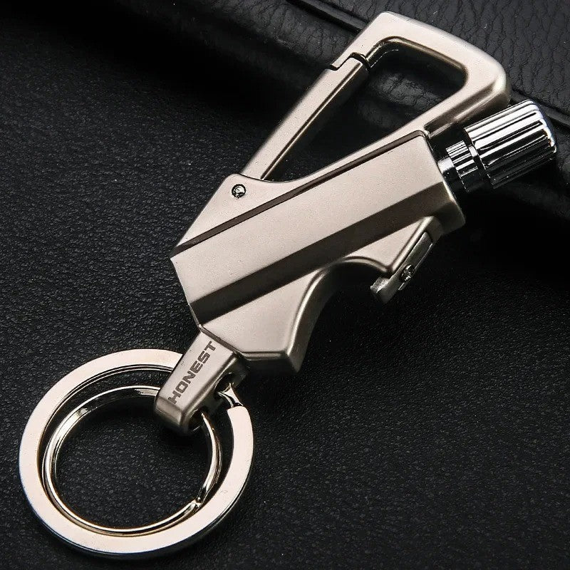 3-in-1 Multi-Functional Lighter Keychain