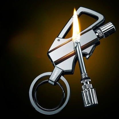3-in-1 Multi-Functional Lighter Keychain