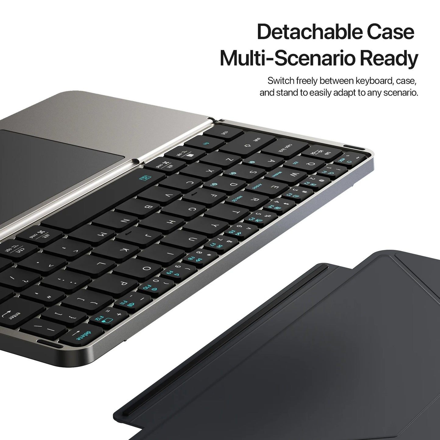 Flip-Style Foldable Wireless Keyboard