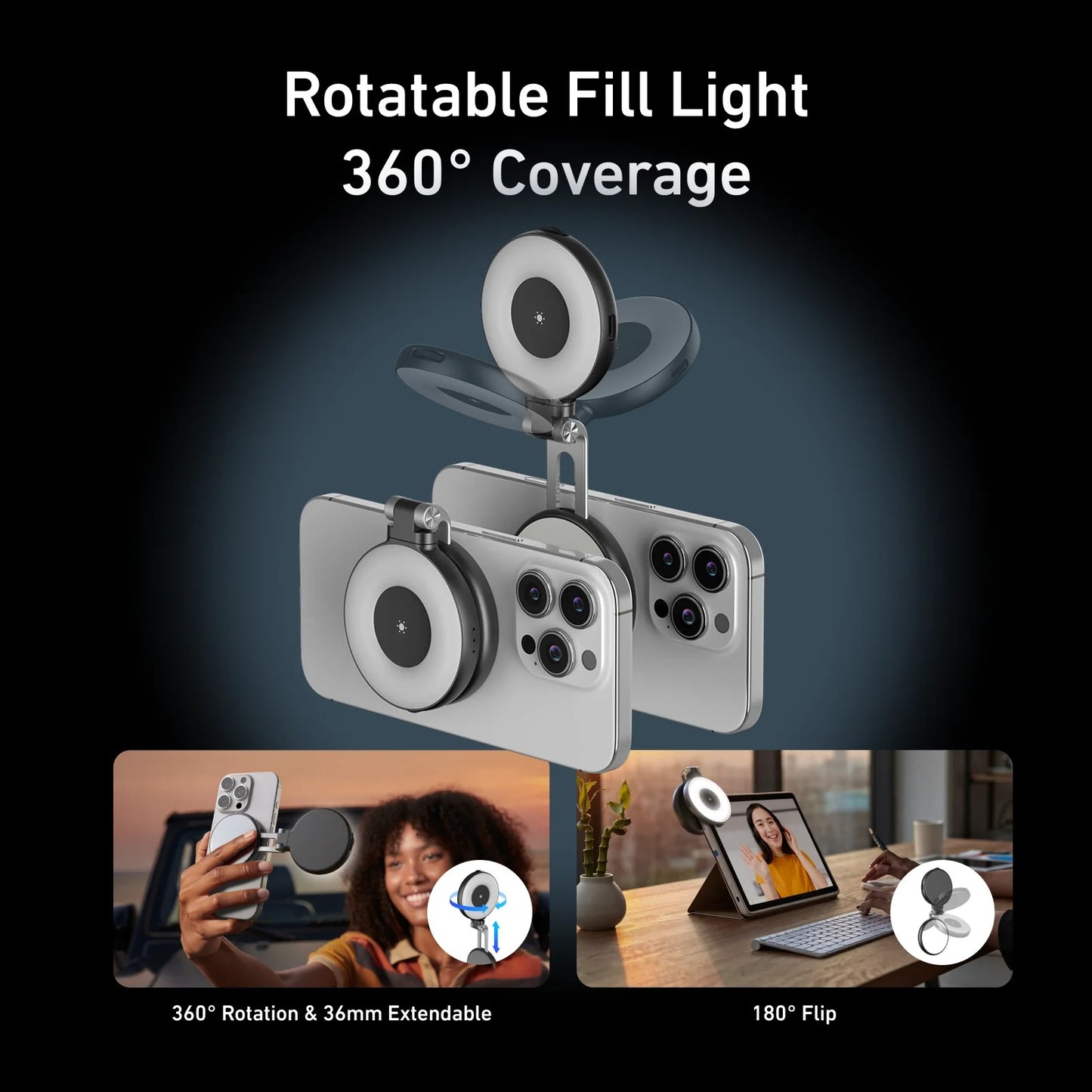 Magnetic Fill Light