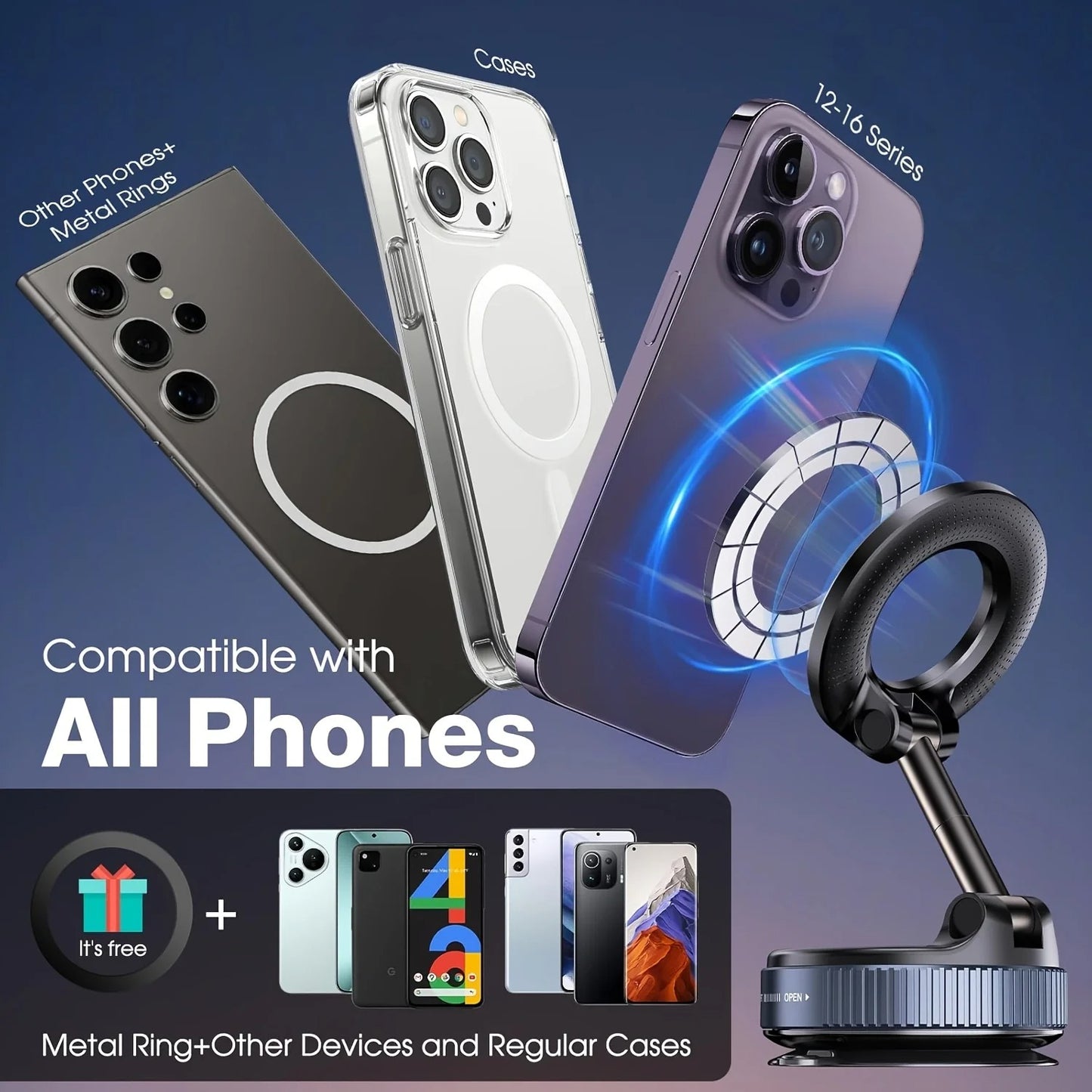 Magnetic Phone Holder