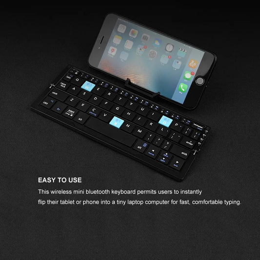 Ultra Mini Foldable Bluetooth Keyboard