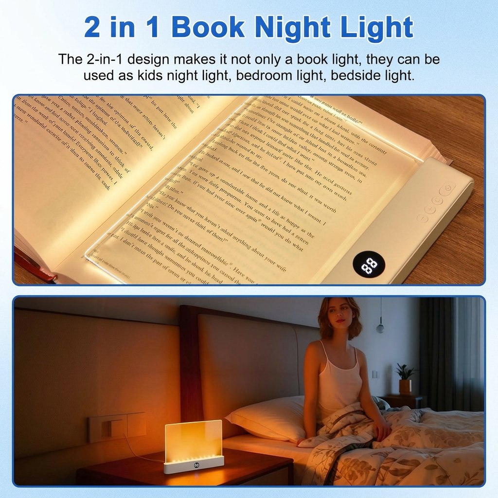 Flat Screen Book Reading Light